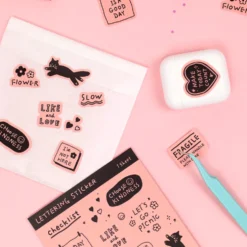 Paperian Lettering Sticker Set [6 Sheets]