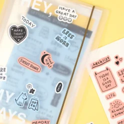 Paperian Lettering Sticker Set [6 Sheets]