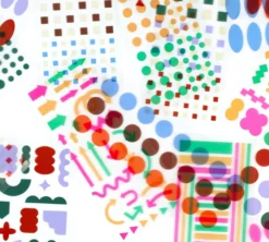 Paperian Pigment Sticker Transparent (Various Designs)