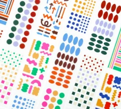 Paperian Pigment Sticker Transparent (Various Designs)