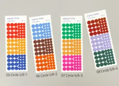 Paperian Pigment Sticker Transparent (Various Designs)