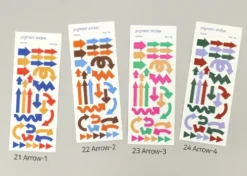 Paperian Pigment Sticker Transparent (Various Designs)
