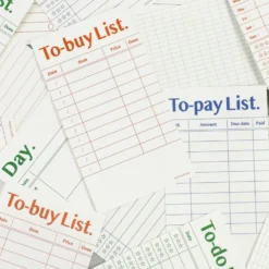Paperian Lists To Live by Memo Pad [8 Styles]