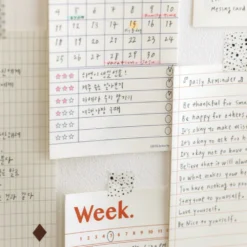 Paperian Lists To Live by Memo Pad [8 Styles]