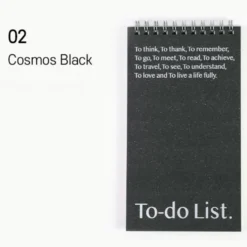 Paperian Lists To Live By [To-Do List Notebook]
