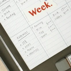 Paperian Lists To Live By Undated Planner