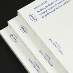 Paperian Lists To Live By Undated Planner