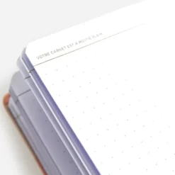 Papier Tigre Canvas Notebook (A6, Dot-Grid) - Dune