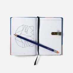 Papier Tigre Canvas Notebook (A6, Dot-Grid) - Dune
