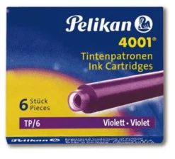 Pelikan 4001 Fountain Pen Ink Cartridges (Pack of 6)