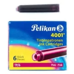 Pelikan 4001 Fountain Pen Ink Cartridges (Pack of 6)