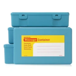 Penco Stackable Storage Containers – Set of 4 Retro Organiser Boxes