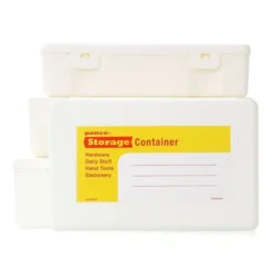 Penco Stackable Storage Containers – Set of 4 Retro Organiser Boxes