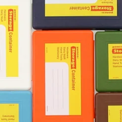 Penco Stackable Storage Containers – Set of 4 Retro Organiser Boxes