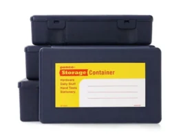 Penco Stackable Storage Containers – Set of 4 Retro Organiser Boxes