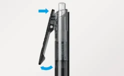 Pentel Clear V-Feel Ballpoint Pen - 0.5 mm