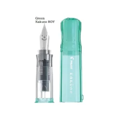 Pilot Kakuno Family Series Fountain Pen – Fine or Medium Nib, Colourful Transparent Barrel