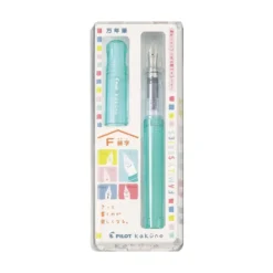 Pilot Kakuno Family Series Fountain Pen – Fine or Medium Nib, Colourful Transparent Barrel