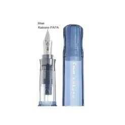 Pilot Kakuno Family Series Fountain Pen – Fine or Medium Nib, Colourful Transparent Barrel