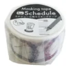 Planner Masking Tape - Floral Daily Schedule