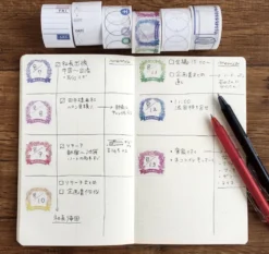 Planner Masking Tape - Floral Daily Schedule