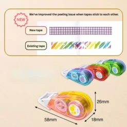 PLUS Deco Rush Decoration Tape – 10mm