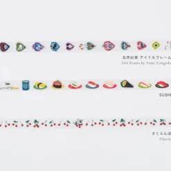 Plus x Hobonichi: Deco Rush (Yumi Kitagishi / Sushi / Cherry)