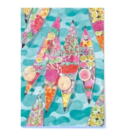Quartier Libre Papier Notebook (A5, Lined) - Marché Pirogues