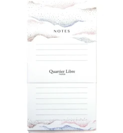 Quartier Libre Papier Notepad - Poussiere d'etoiles