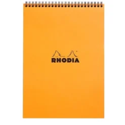 Rhodia Classic Wirebound Notepad (A4, Lined)