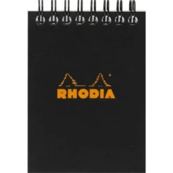 Rhodia Classic Wirebound Notepad (A7, Graph)
