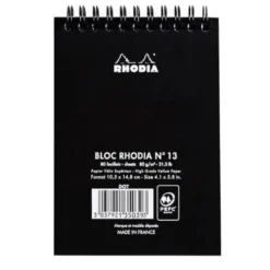 Rhodia Classic Wirebound Pad (A6, Dot Grid)