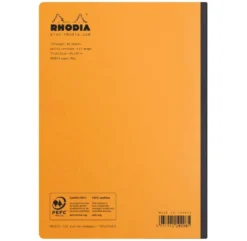 Rhodia Composition Book (A5, Grid) - Orange