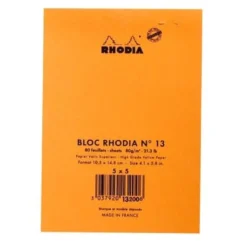Rhodia No. 13 Head Stapled Pad (A6, Grid)