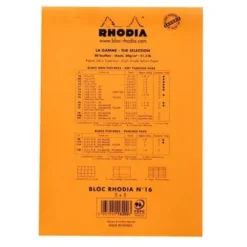 Rhodia No. 16 Head Stapled Pad (A5, Grid)