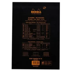 Rhodia No. 18 Head Stapled Pad (A4, Lined)