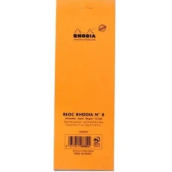Rhodia No. 8 Head Stapled Pad (74 X 21mm, Lined)