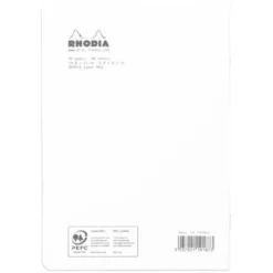 Rhodia Side-Stapled Notebook (A5, Grid)