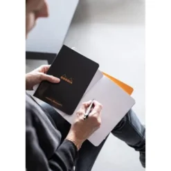 Rhodia Side-Stapled Notebook (A4, Grid)