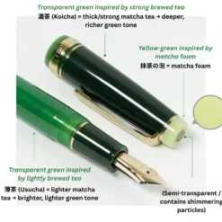 Sailor ProGear Fountain Pen - Japanese Tea Ceremony Matcha Limited Edition FP