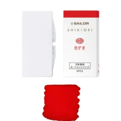 Sailor Shikiori Fountain Pen Ink Cartridges (Pack of 3)
