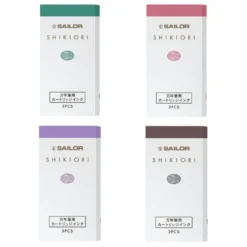 Sailor Shikiori Ink Cartridges Sansui Collection