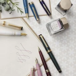 Sailor Shikiori Moonlight Water Series Fountain Pen - Frosty Night (Shimoyo)