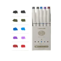 Sailor Shikiori Twin Brush Pen Four Seasons [Set of 5]
