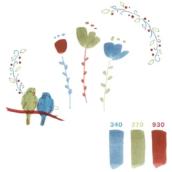 Sailor Watercolour Dual Tip Ink Pens — set of 3