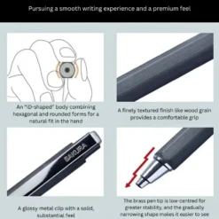 Sakura Ball Signature iD Gel Pen Set – 6 Black Tones, 0.3mm / 0.4mm / 0.5mm