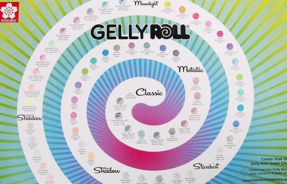 Sakura Gelly Roll Moonlight Gel Pen