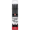 Sakura Pigma Calligrapher set, 3 Pieces