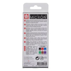 Sakura Pigma Micron 05 Wallet of 6 - Basic Colours