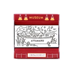 Sanby Gokigen Tori Famous Painting Motif Vol. 2 Rubber Stamp